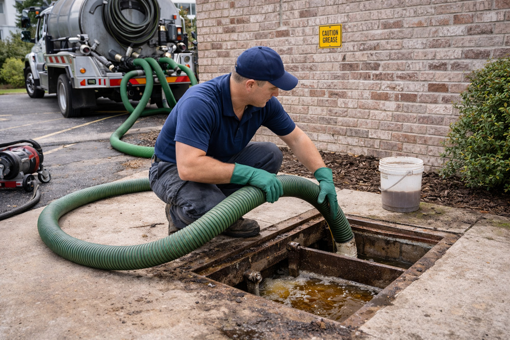 grease trap pumping